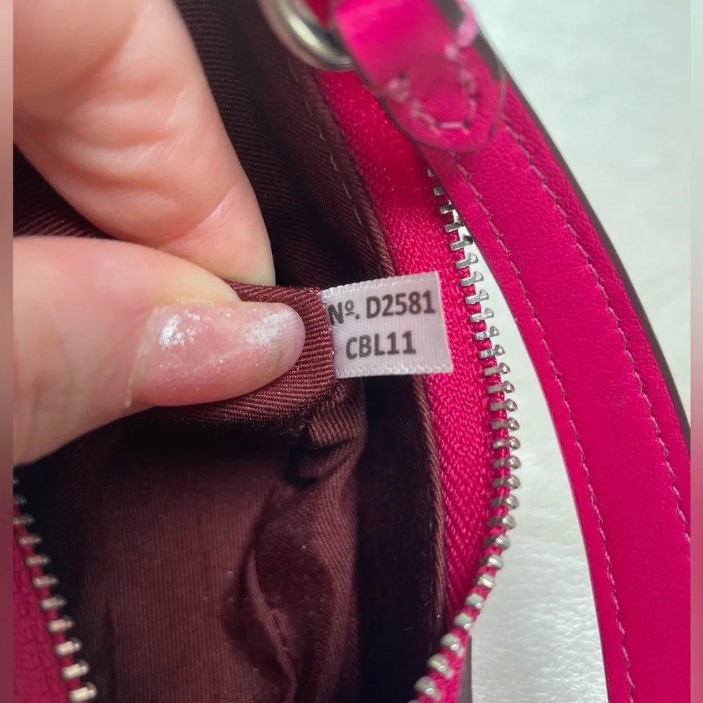 Coach NWOT Mini Twisted Teri Bag in Dragon Fruit 🐉 - Picture 15 of 17